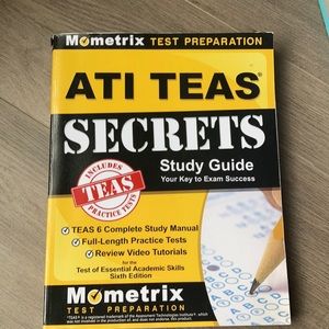ATI TEAS SECRETS study guide